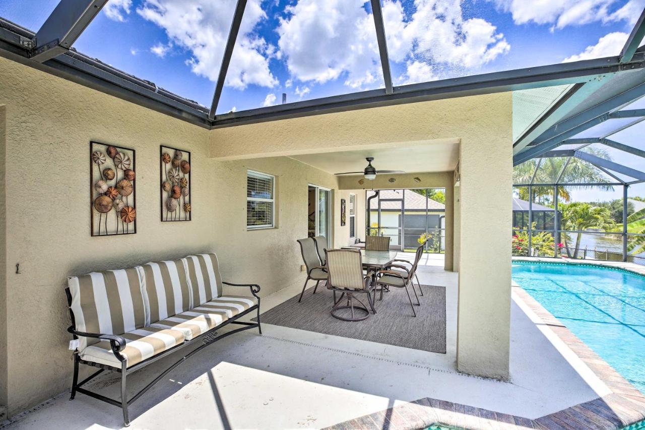 Cape Coral Canalfront Home With Pool And Dock Esterno foto