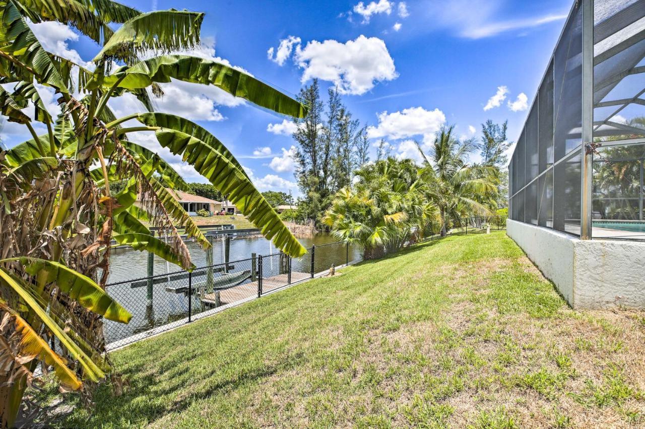 Cape Coral Canalfront Home With Pool And Dock Esterno foto