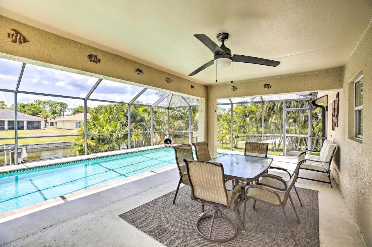 Cape Coral Canalfront Home With Pool And Dock Esterno foto